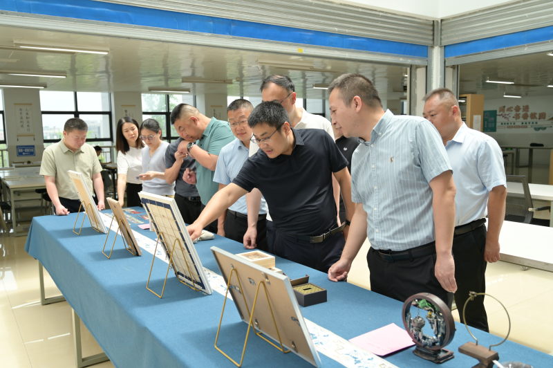 遂宁市委统战部到学院考察调研统战工作